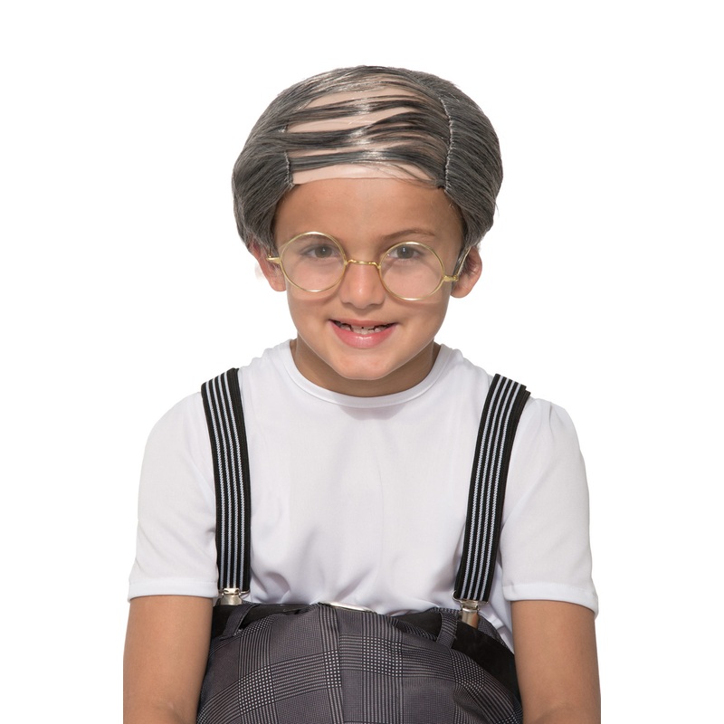 Uncle Bert Child Costume Wig Standard