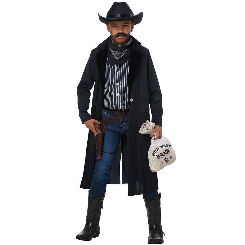 Wild West Sheriff/Outlaw Child Costume Small