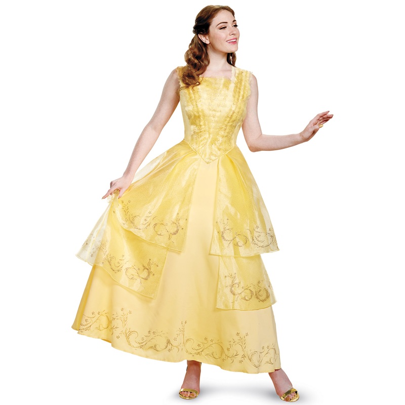 Belle Ball Gown Prestige Adult Costume Small (4-6)