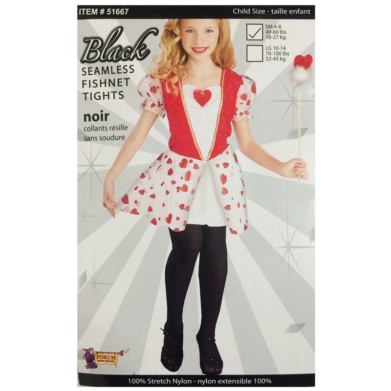 Child Fishnet Tights (Black) Standard