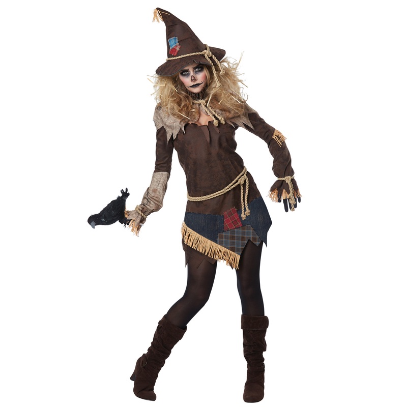 Creepy Scarecrow Adult Costume X-Small