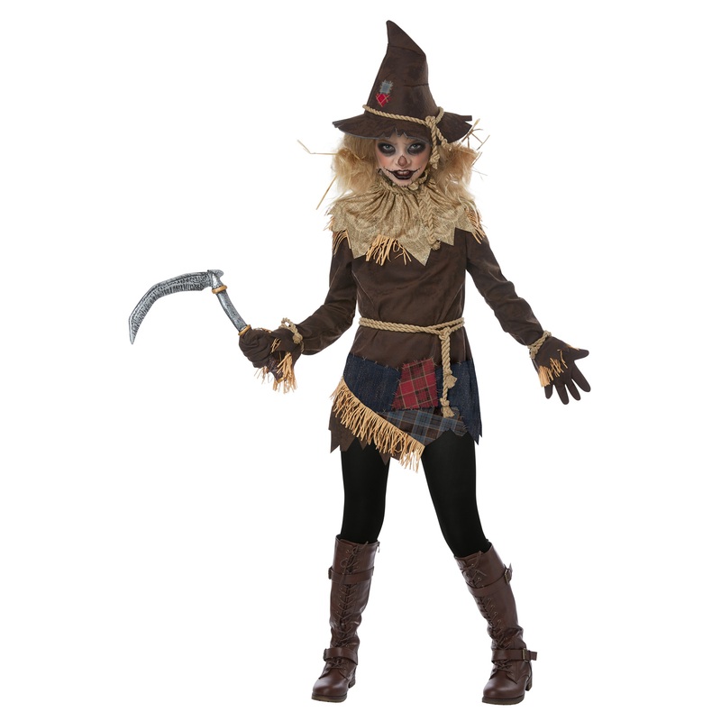 Creepy Scarecrow Tween Costume Medium
