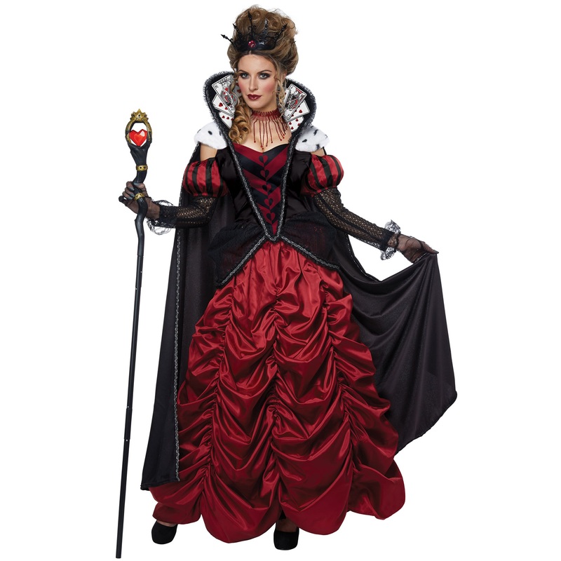 Dark Queen of Hearts Adult Costume Small