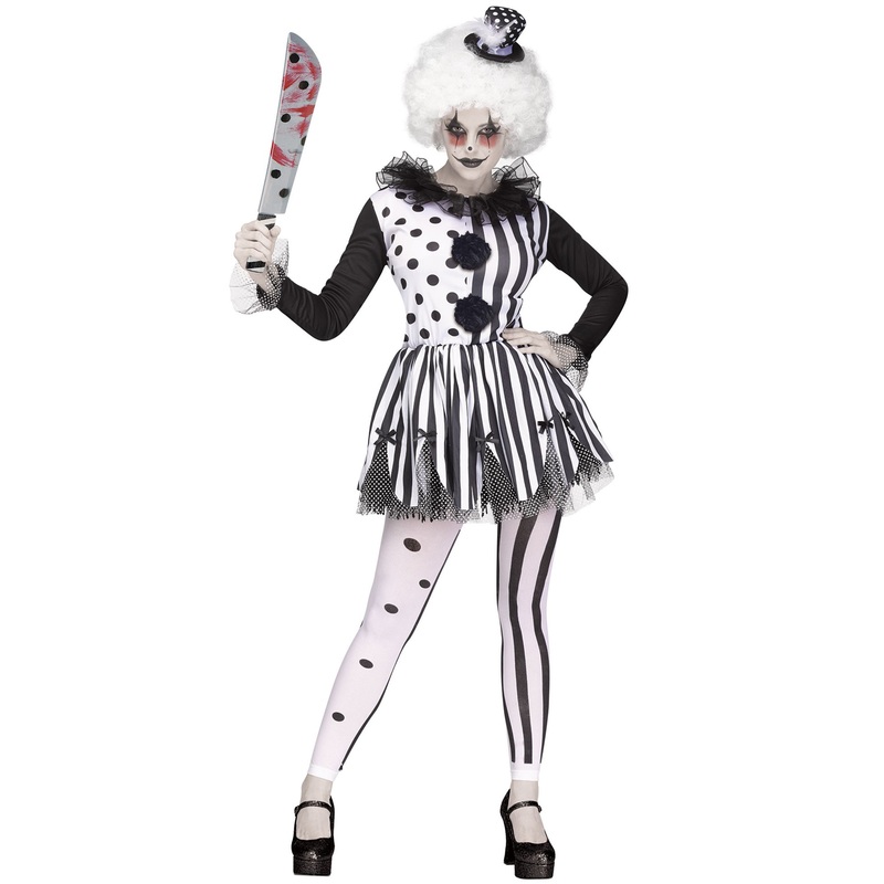 Killer Clown Lady Adult Costume Small/Medium