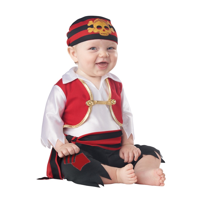 Pee Wee Pirate Infant Costume 6-12 Months