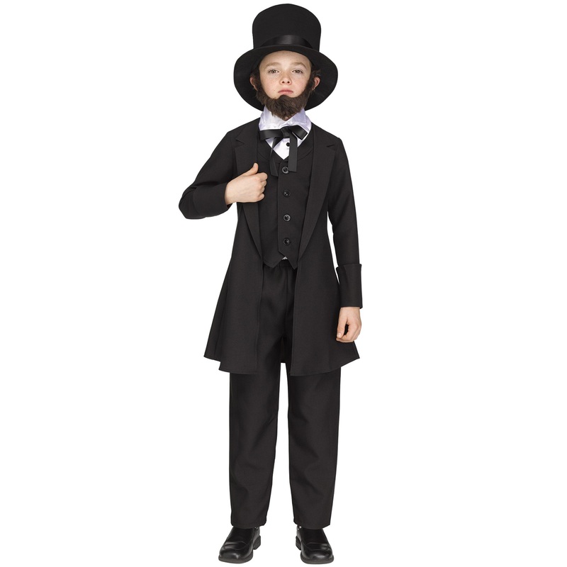 Uncle Abraham Child Costume Small