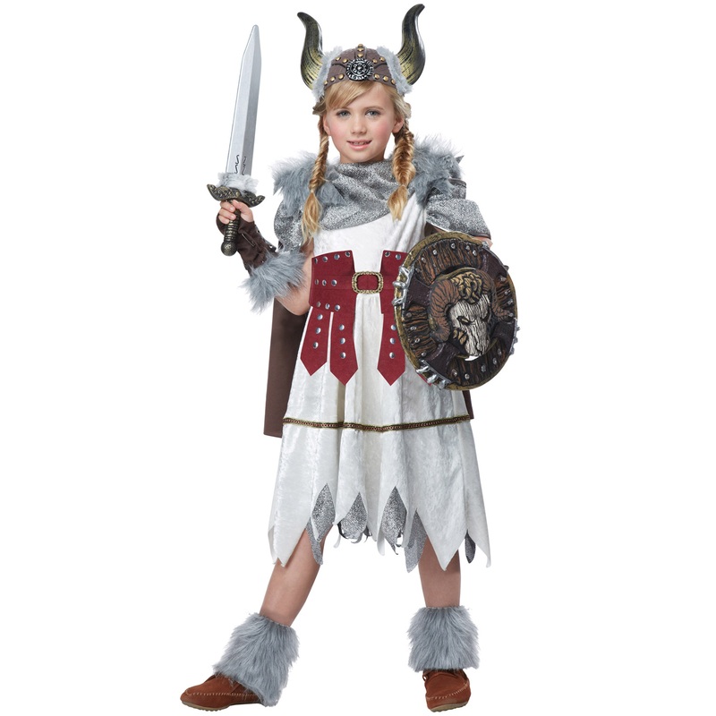 Valorous Viking Girl Child Costume X-Small