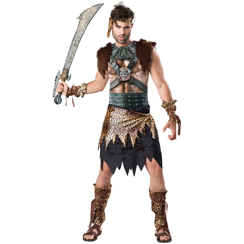 Barbarian Gladiator Adult Costume Medium