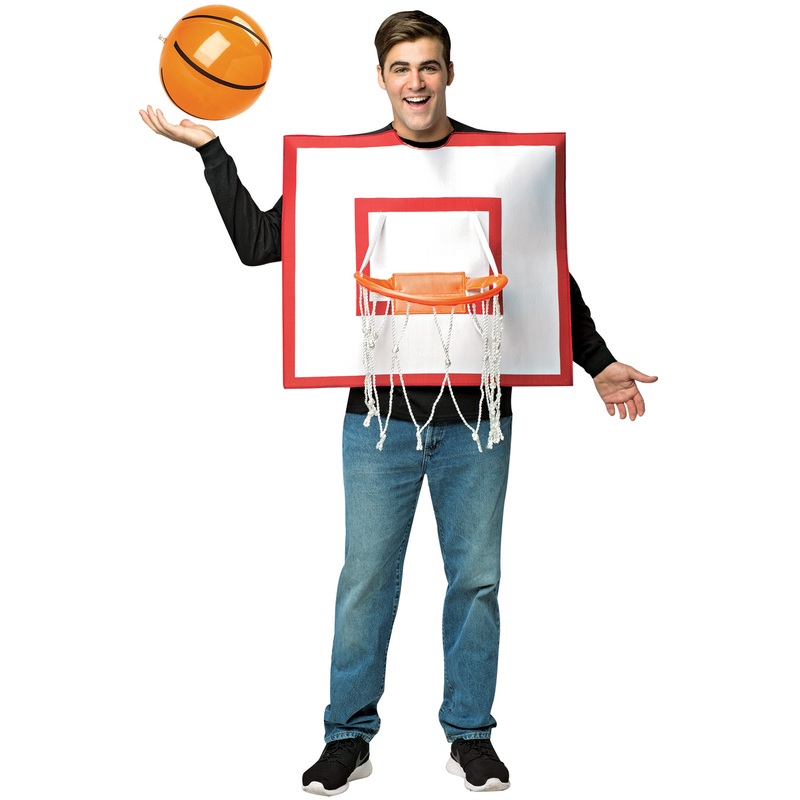 Basketball Backboard Adult Costume One Size