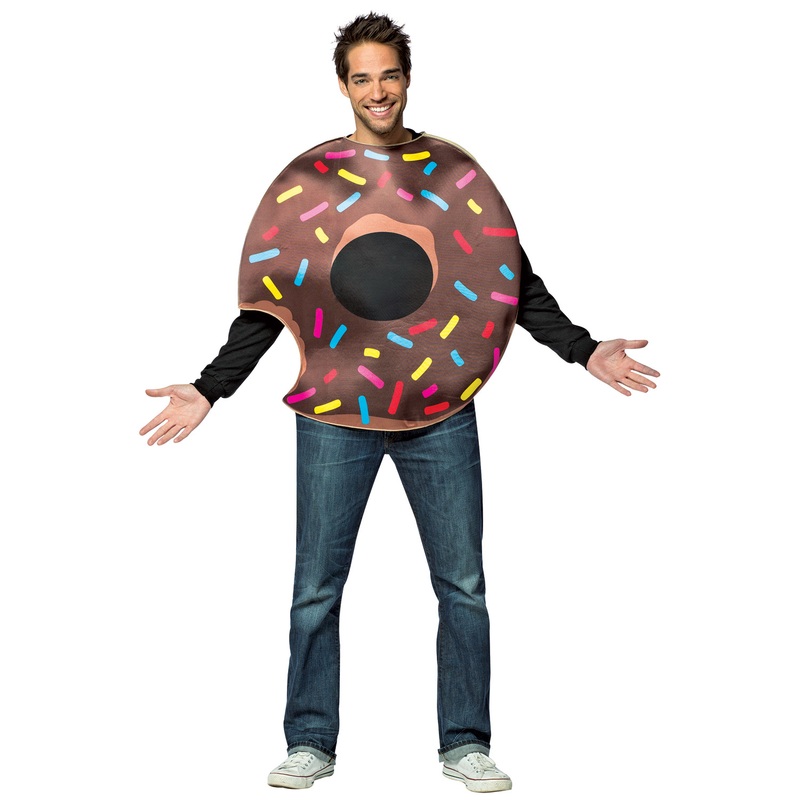 Chocolate Donut Adult Costume One Size