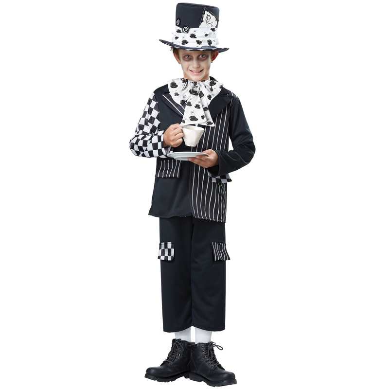 Dark Mad Hatter Child Costume Medium