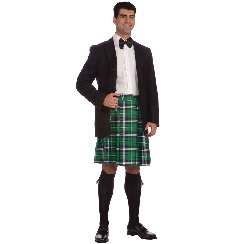 Gentleman's Kilt Adult Costume (Standard) Standard