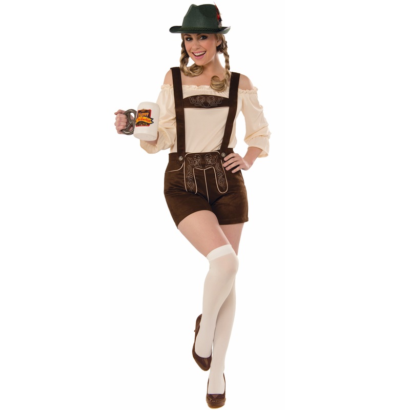 Lederhosen Female Adult Costume (M/L) M/L