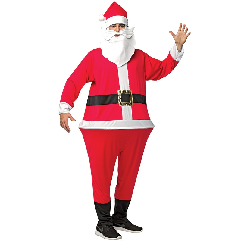 Santa Hoopster Adult Costume One Size