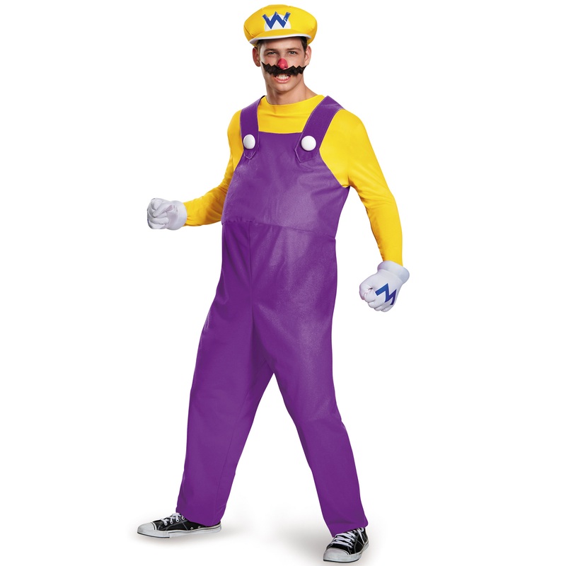 Wario Deluxe Adult Costume X-Large (42-46)