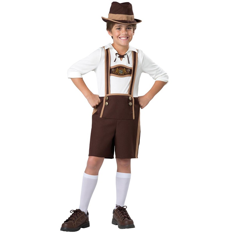 Bavarian Guy Child Costume Small (6)
