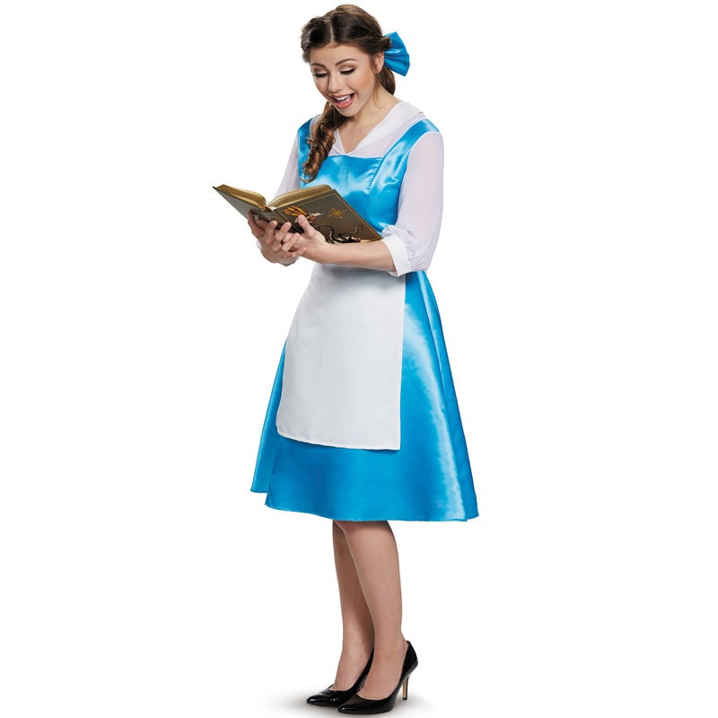 Belle Blue Dress Tween/Adult Costume Tween Medium (7-8)