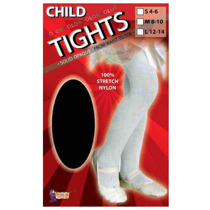 Black Child Tights (Large) Large