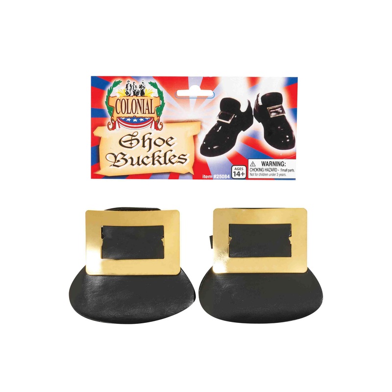 Colonial Shoe Buckles (Gold) Standard