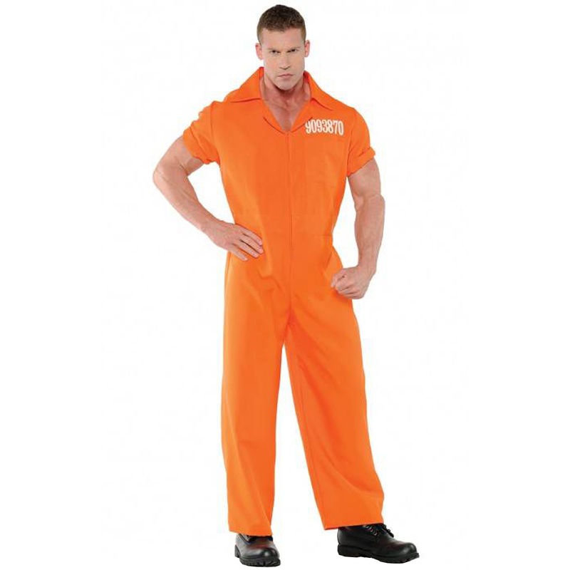 Convicted Adult Costume One Size