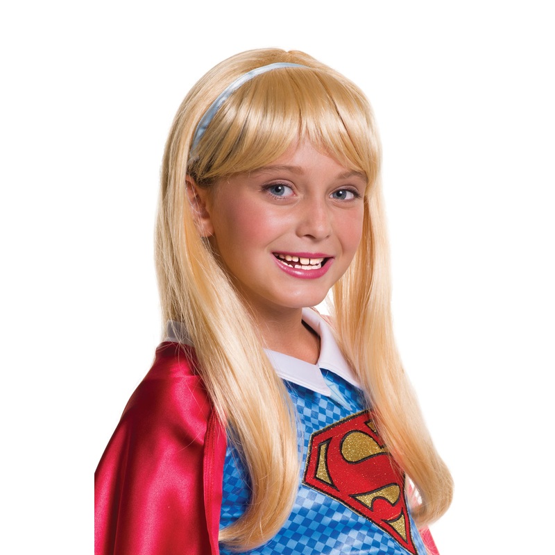 DC Super Hero Girls Supergirl Child Wig Standard