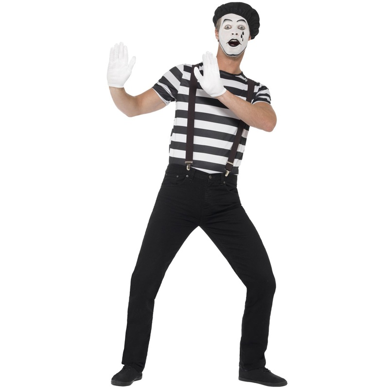 Gentleman Mime Adult Costume Medium