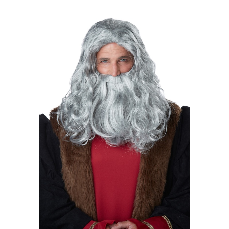 Leonardo Da Vinci Wig and Beard Standard