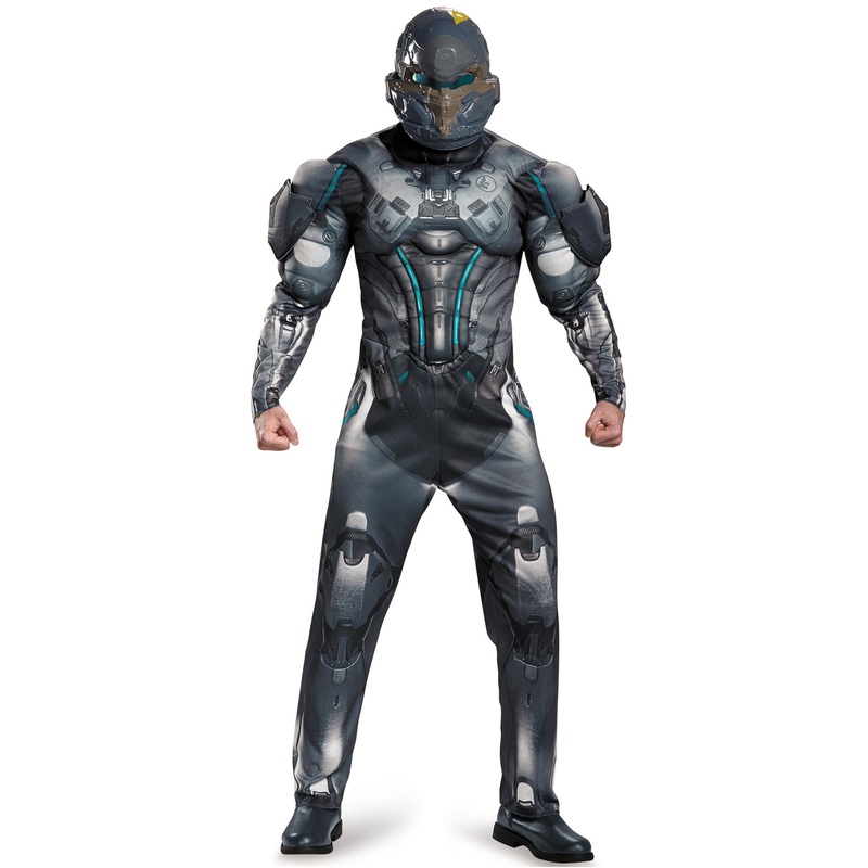 Spartan Locke Muscle Adult Costume Medium (38-40)