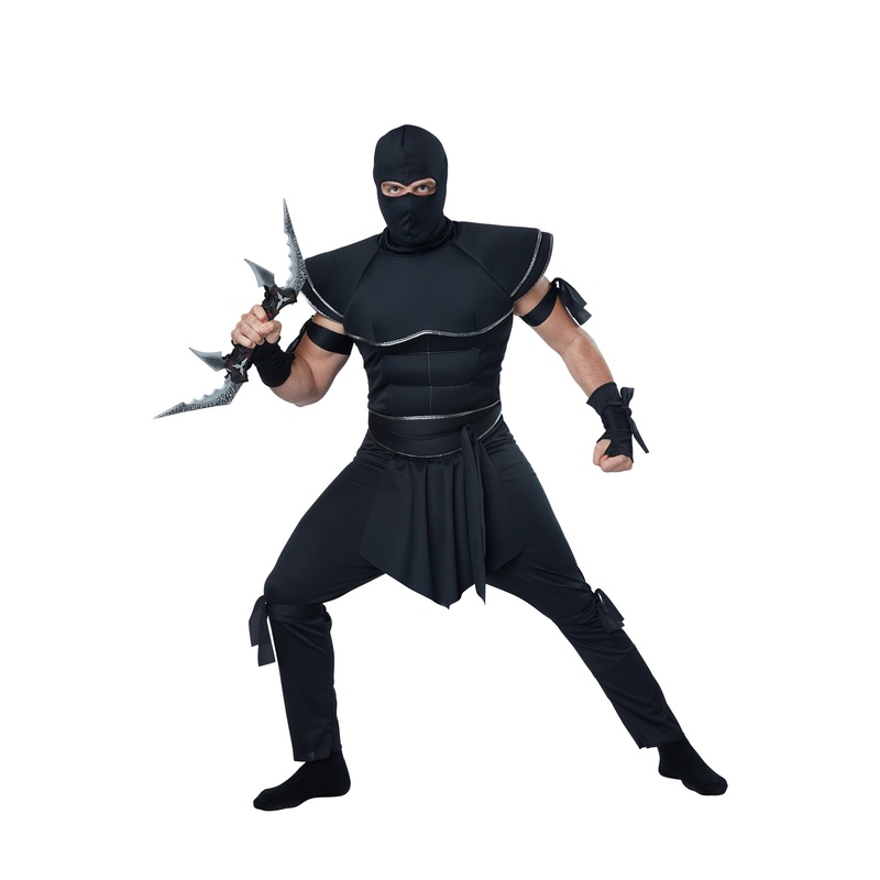 Stealth Ninja Adult Costume Small