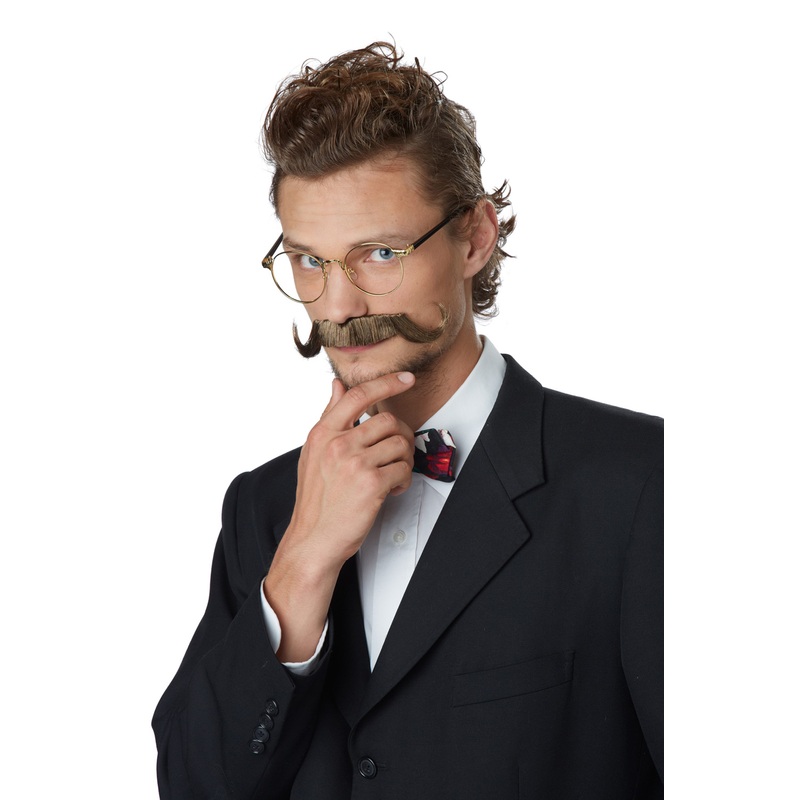 The Handlebar Moustache (Brown/Blonde) Standard