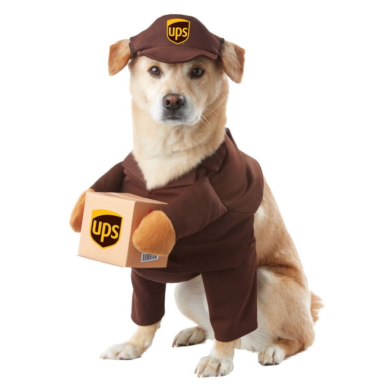UPS Pal Pet Costume X-Small