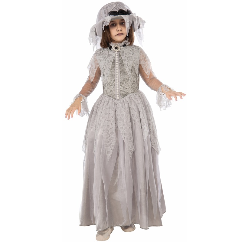 Victorian Ghost Child Costume (Small) Small