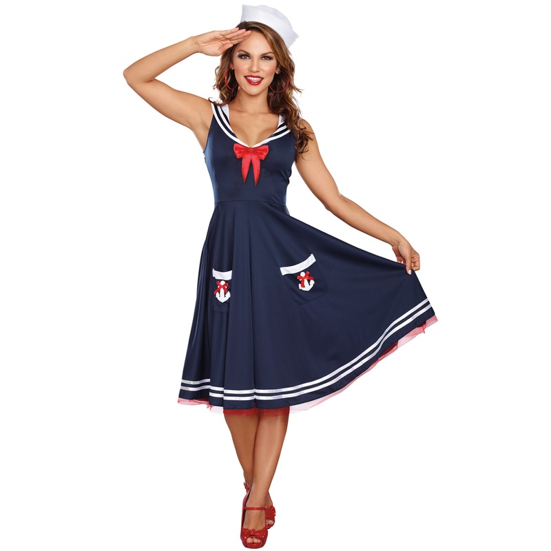 All Aboard Plus Size Costume 1X/2X