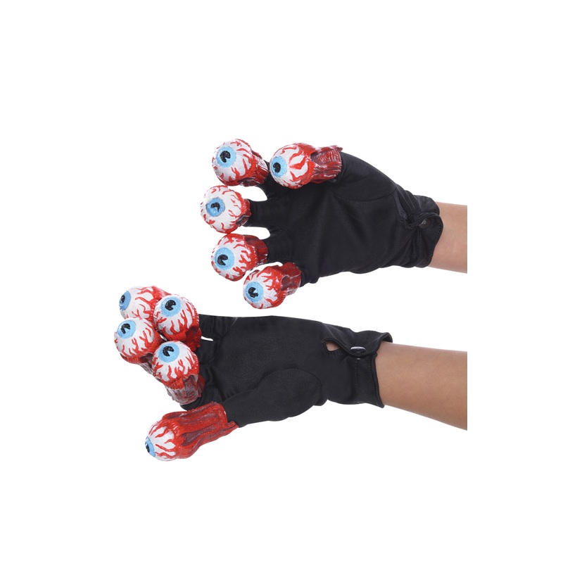 Beetlejuice Gloves with Eyes Standard