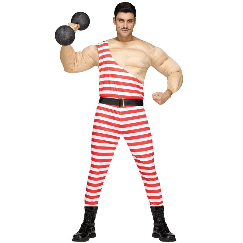 Carny Muscle Man Adult Costume Standard