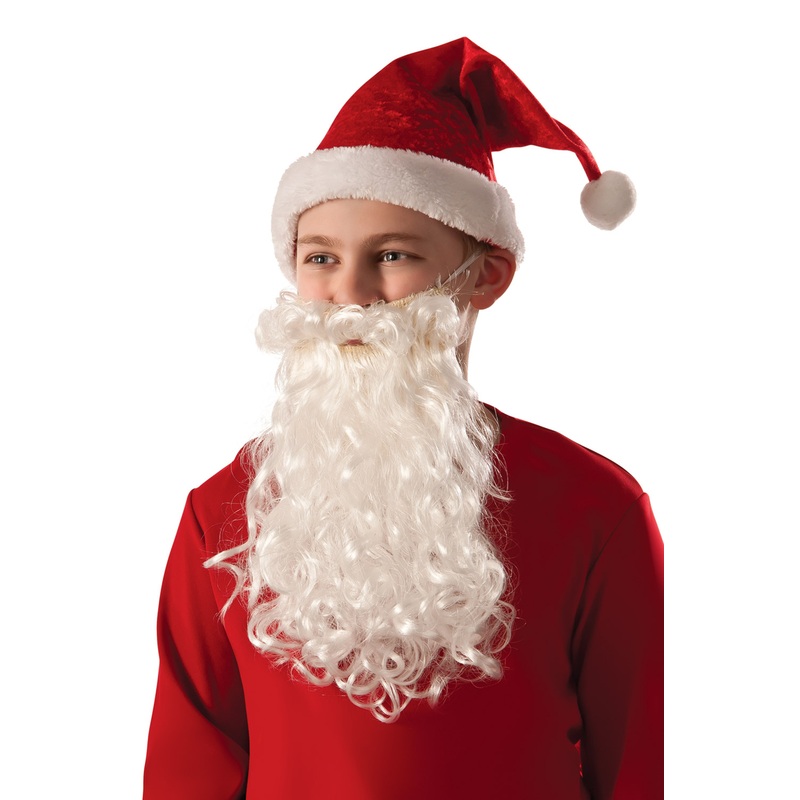 Child Santa Claus Beard and Moustache Standard