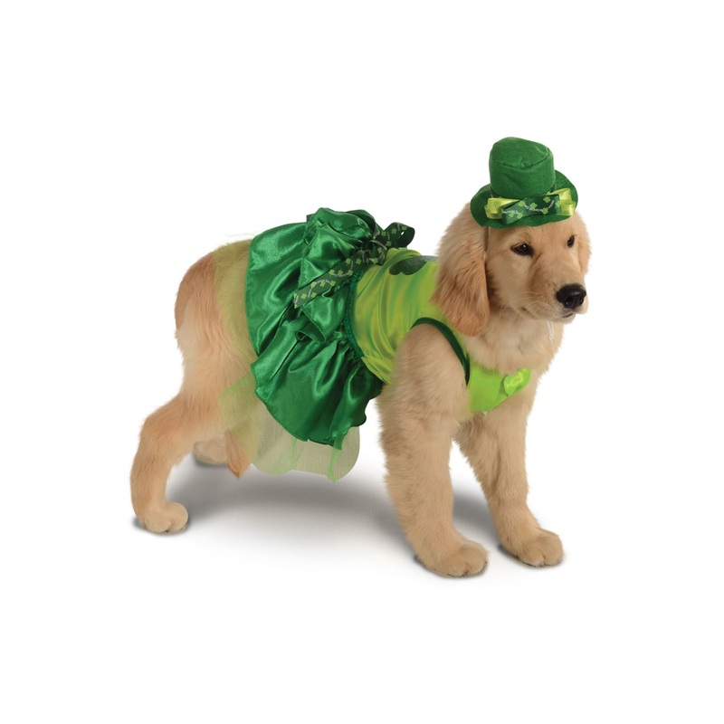 Irish Girl Pet Costume Small