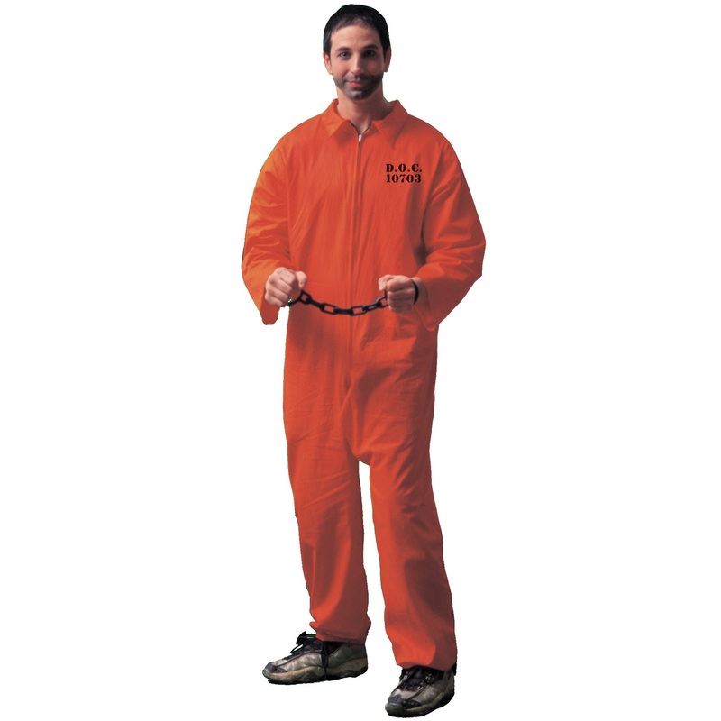 Jailbird Adult Costume Standard