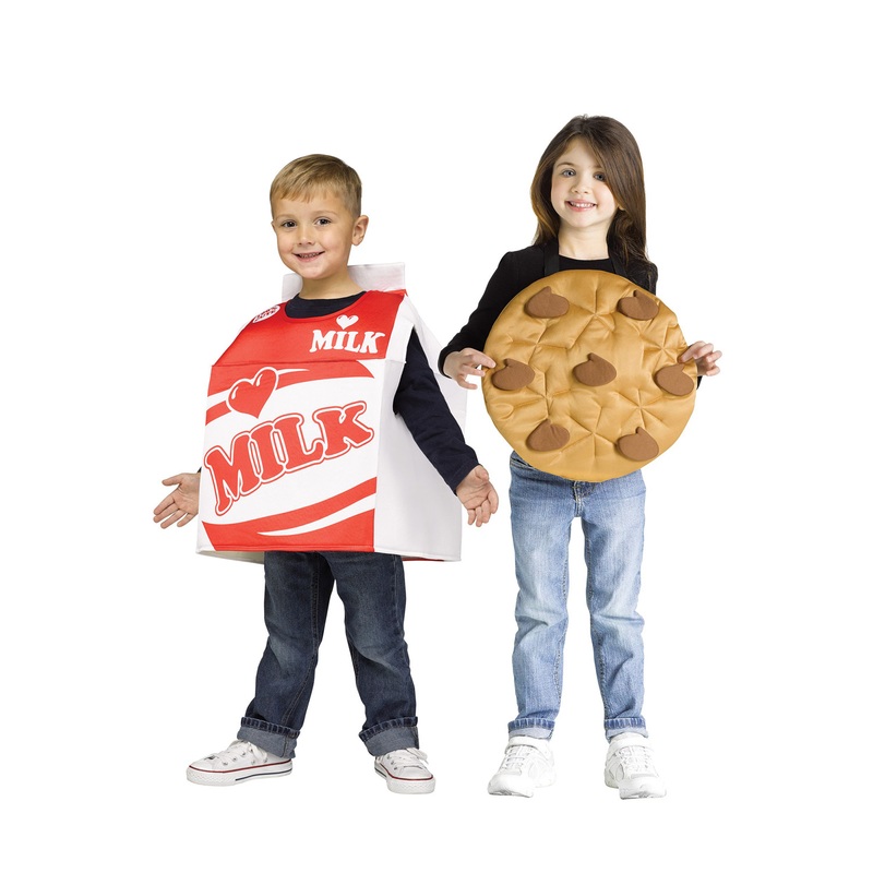 Milk and Cookie Toddler Costume 3T-4T