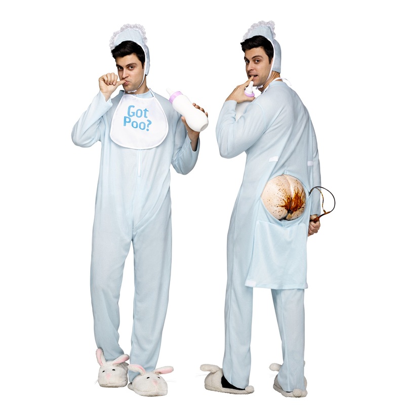 Poopie Jammies Adult Costume Standard