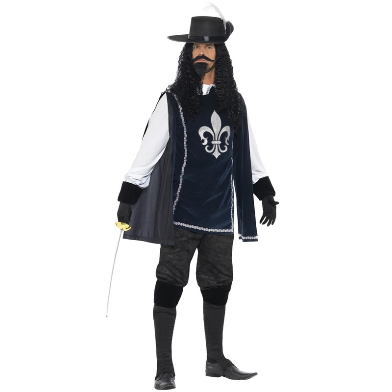 Dashing Musketeer Adult Costume Medium