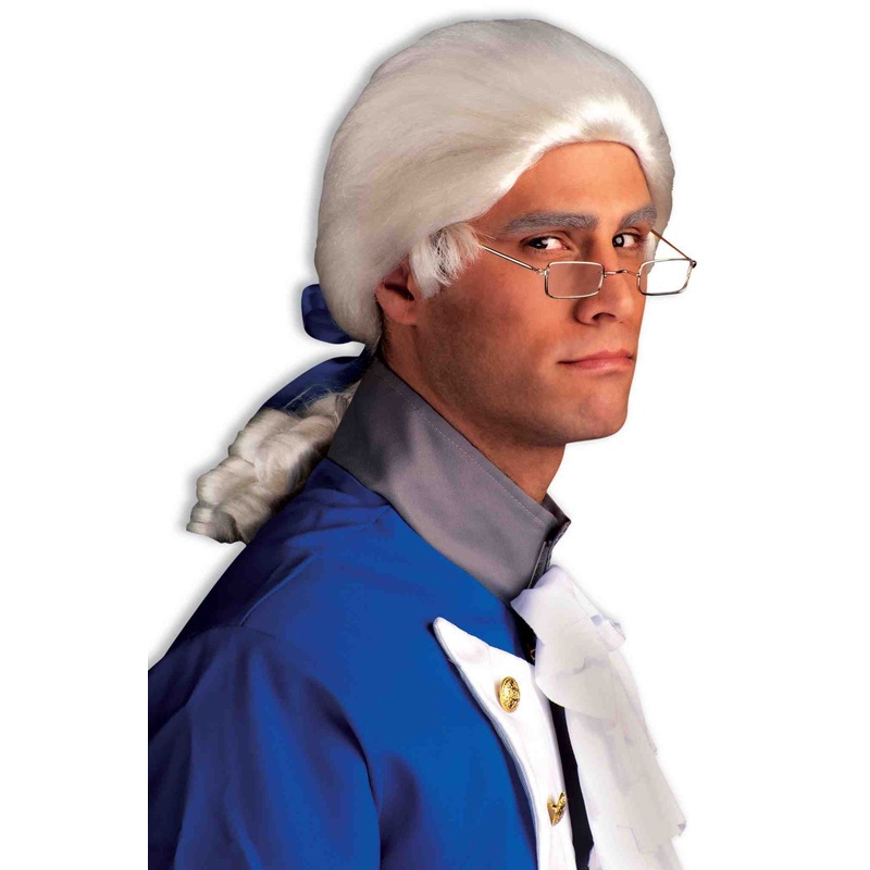 Historical Costume Wig (White) Standard