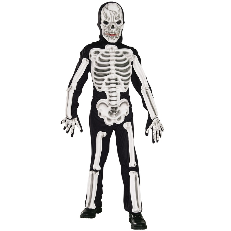 Skeleton Child Costume Small