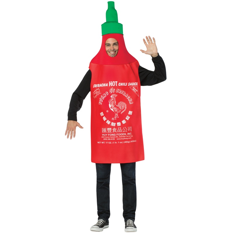 Sriracha Tunic Adult Costume One Size