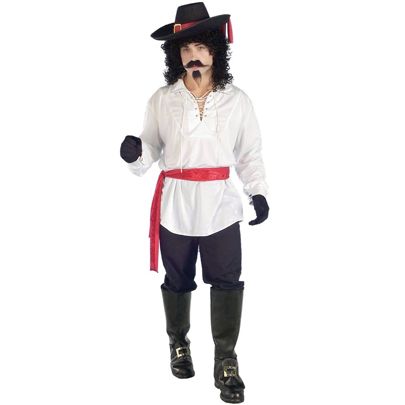 Swashbuckler Pirate Shirt (White) Standard
