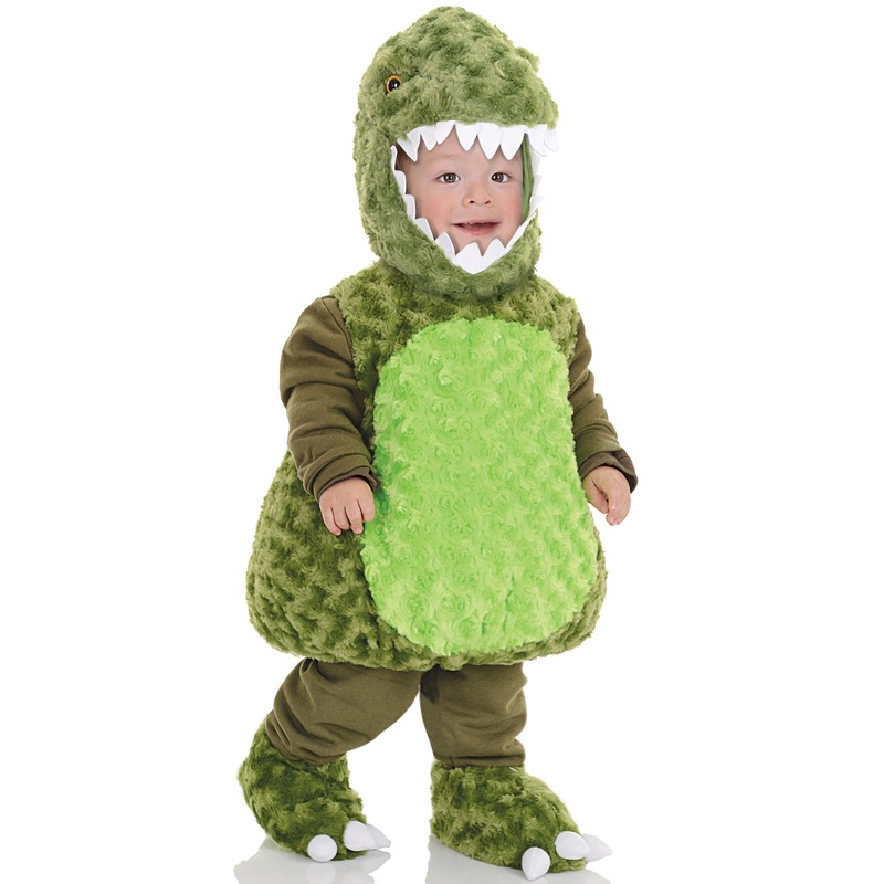 T-Rex Toddler Costume (Green) Medium
