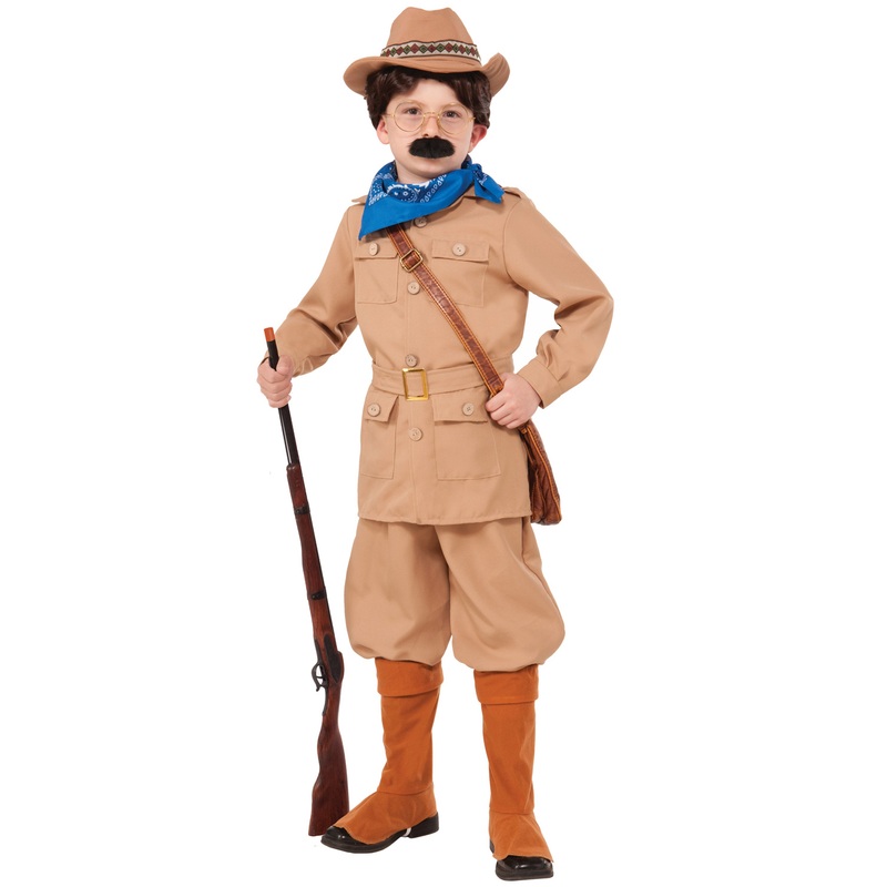 Theodore Roosevelt Child Costume (S) Small