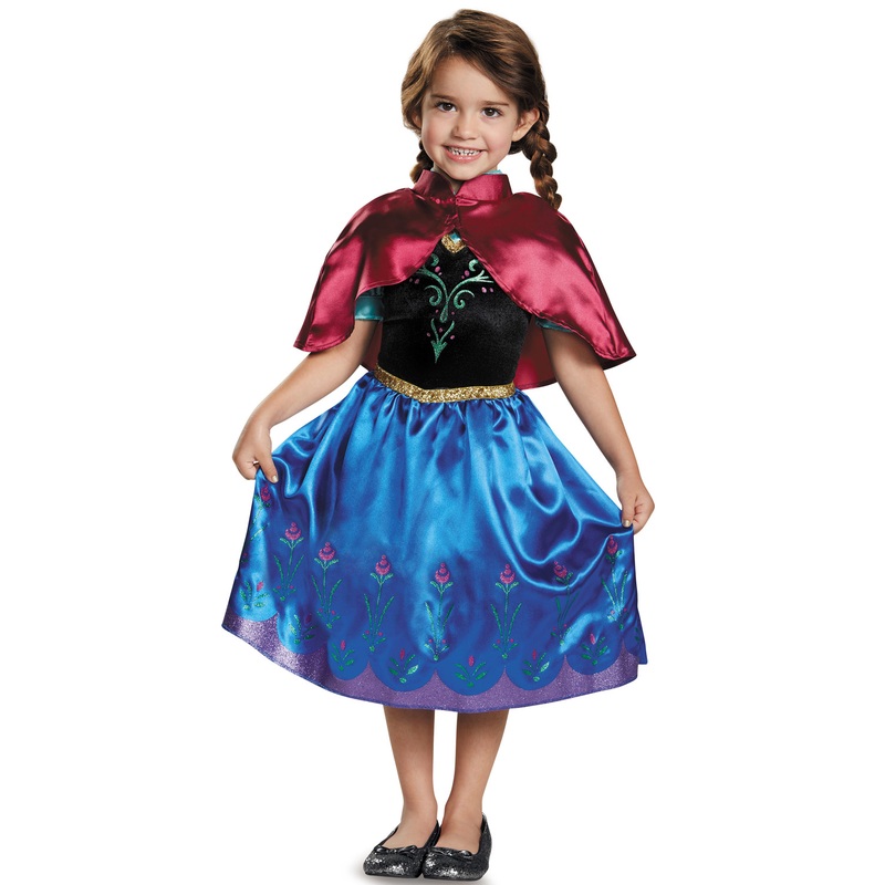 Anna Traveling Classic Toddler Costume Small (2T)