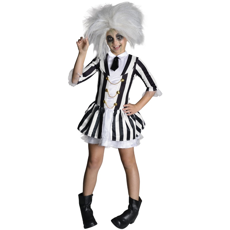Beetlejuice Girl Child Costume Small