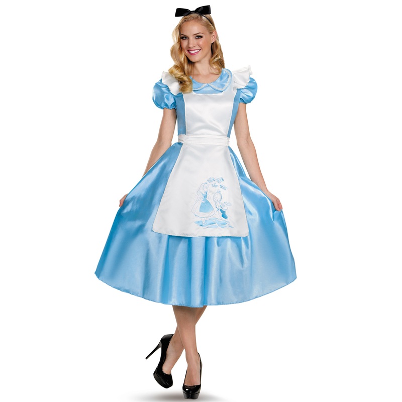 Classic Alice Deluxe Adult Costume Small (4-6)